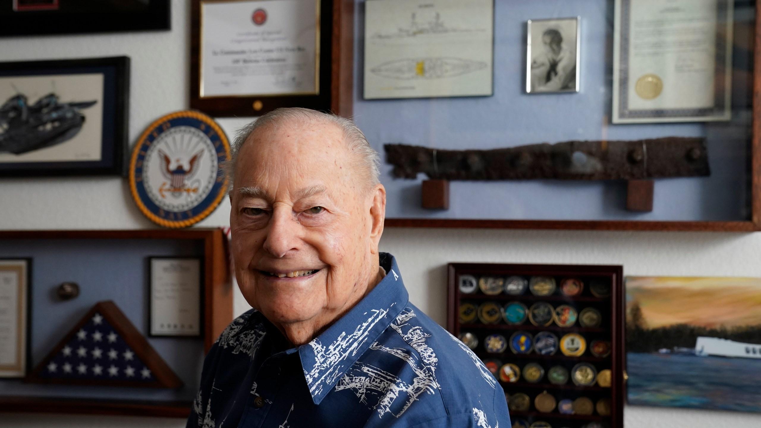 Lou Conter, last survivor of USS Arizona from Pearl Harbor attack ...